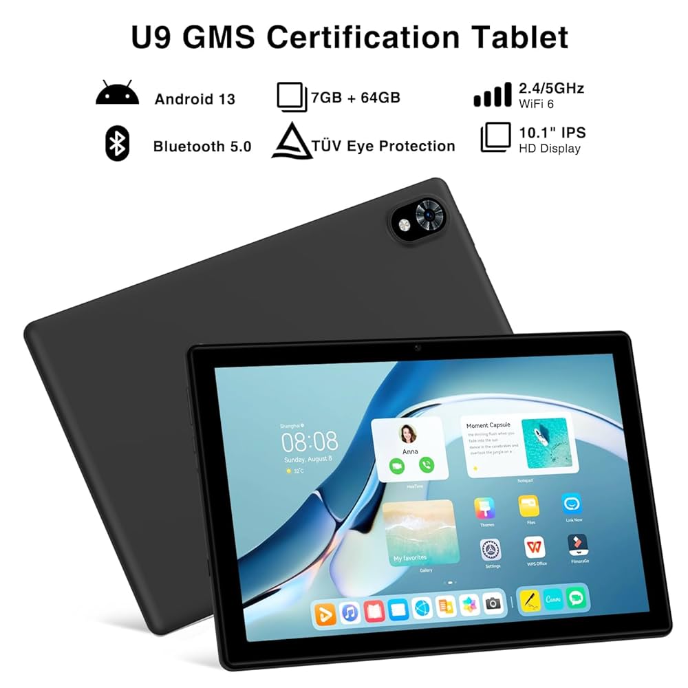 タブレット タブレット DOOGEE 10 Pollici U9 タブレット Amazon.co.jp: 【2024RAMアップデート版 Android 14】DOOGEE U9